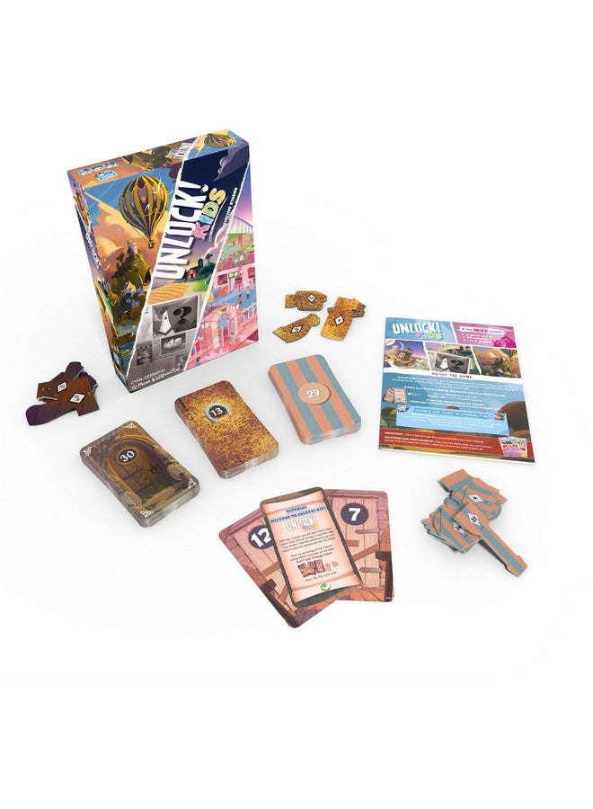 Space Cowboys Asmodee : Unlock Kids / Detective stories (English Game) - Image 4