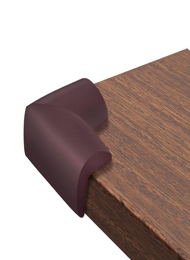 RAXIMEL Baby Safety Corner Guards | Baby Proofing Corner Guards | Corner Edge Protector Cushion for Table, Stair, Cabinet, Countertop, Pack of 9, Brown - Image 1