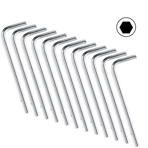 Bivethoi 20 Pcs 3mm Allen Wrench L-Shaped Hex Key Wrench Set, Small Metric Hexagon Tool - Image 2