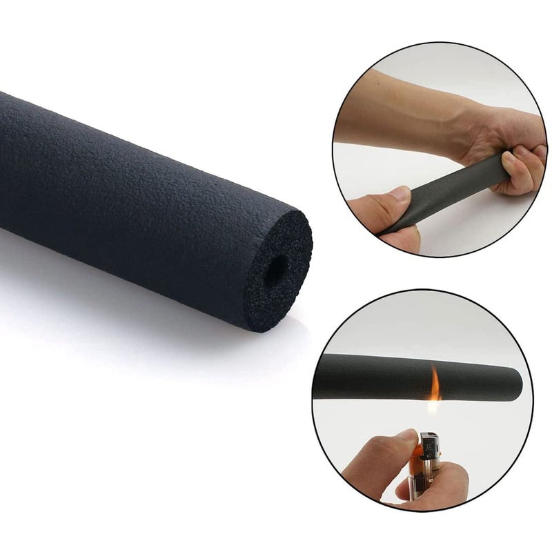 URBEST أنابيب عزل الحرارة URBEST 3/4" x 3/8" بطول 6 أقدام مع مقابض (20x9mm) - Image 2
