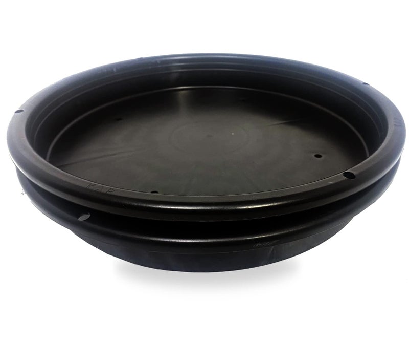 KAP Grow Bags + KAP Tray Pots for Kitchen, Balcony and Terrace Gardens – 12" X 12" Inches – (Pack of 2) - Image 5