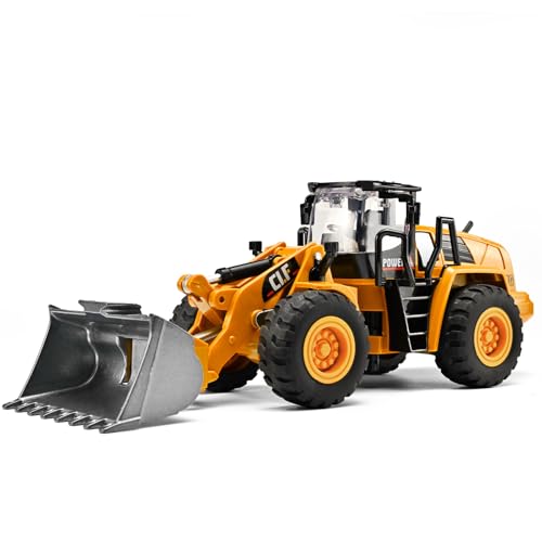 NOVAFUSION Bulldozer Toys for BoysBulldozer Toy with Movable Front Loading Arm and Liftable BucketToy Bulldozers Construction Vehicles with Simulated LightsConstruction Trucks for Toddlers 35 - Image 1