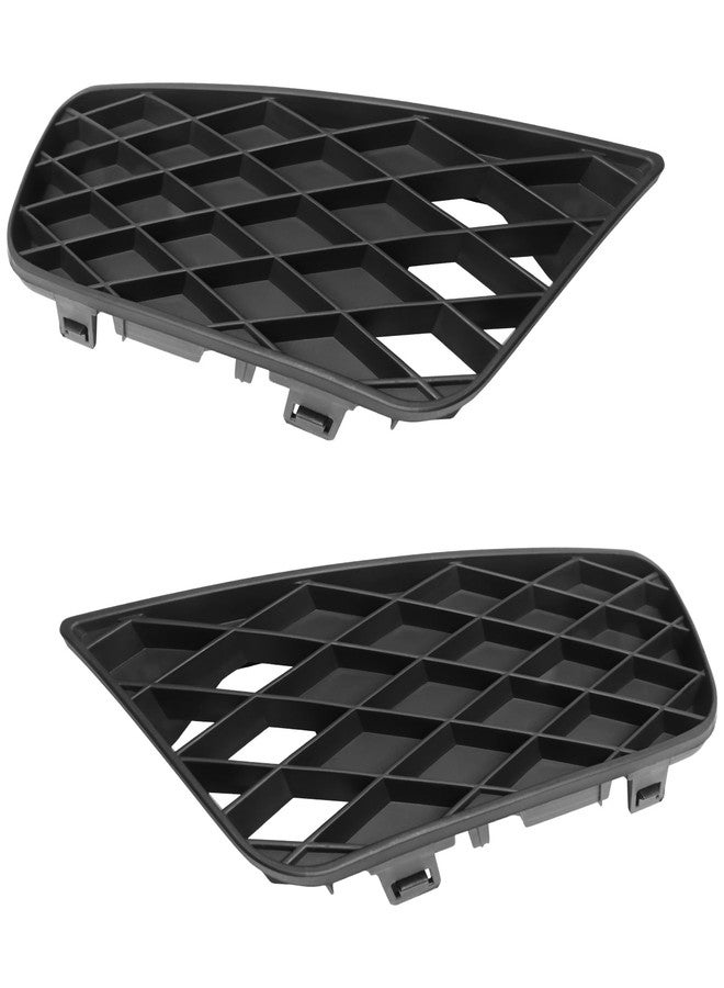 BXZ Front Bumper Insert Outer Grille Fog Light Lamp Cover Bezel Pair For 2009 2010 2011 Honda Civic - Image 4