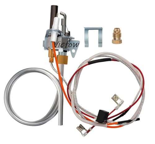 Viefow 100112330 9007876 9007877 Water Heater Pilot Assembly Replace Nat Gas Thermopile Assembly Compatible with 300 301 Series Whirlpool Water Heater Parts AOSmith American State Kenmore Reliance - Image 1