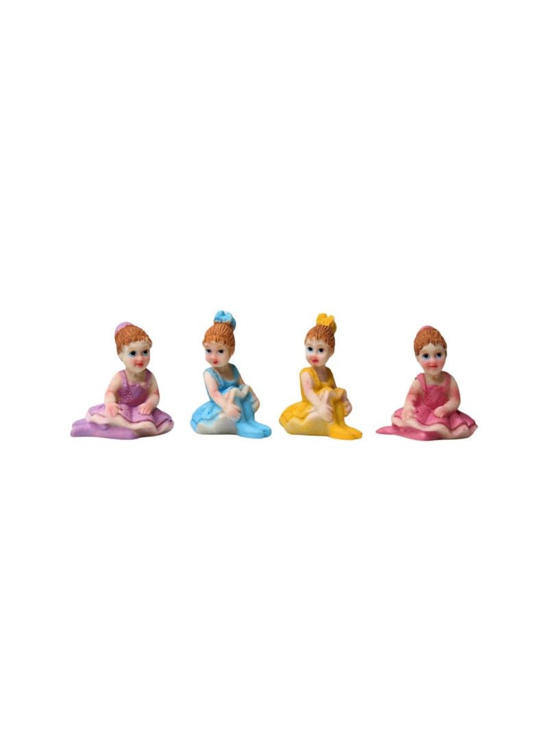 Wonderland Wonderland Resin Miniature Set of 4 Fairies|Photo Frame Embellishments  - Image 1