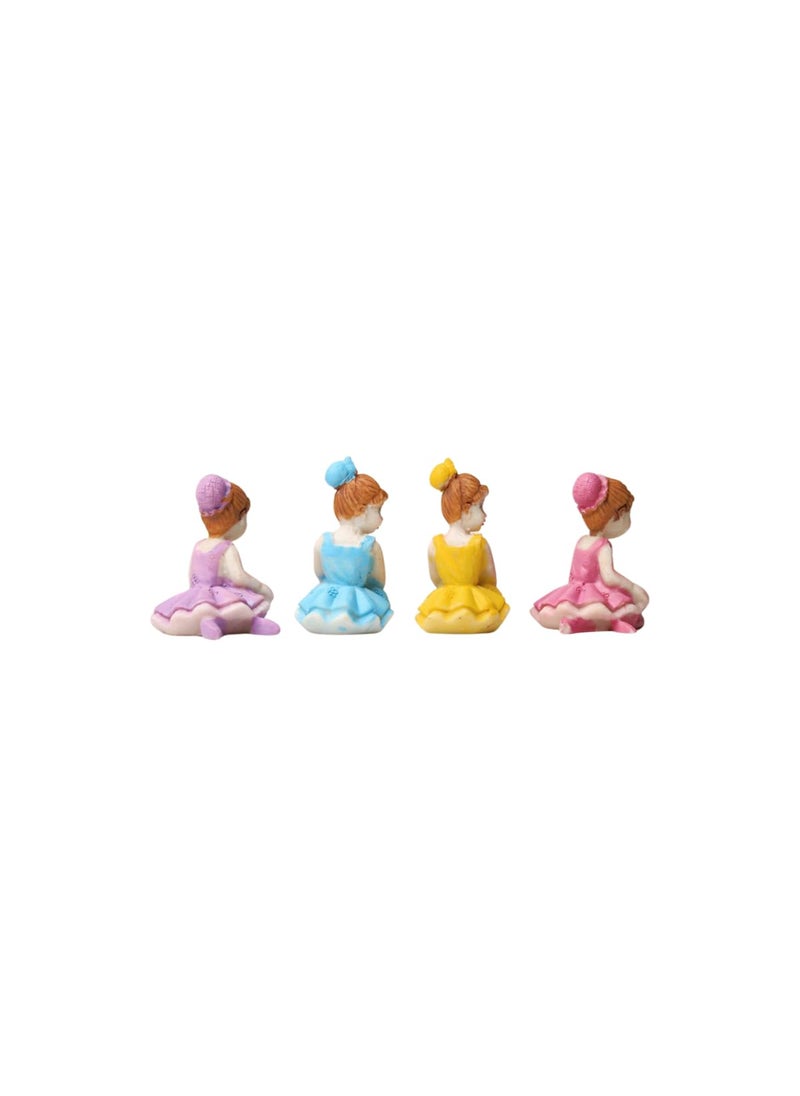 Wonderland Wonderland Resin Miniature Set of 4 Fairies|Photo Frame Embellishments  - Image 4