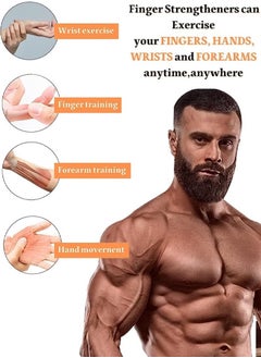 Ocean Hand Grip Strengthener，Adjustable Finger Exerciser and Finger Stretcher ，Relieve Pain for Arthritis, Finger Flexion Extension Training  - Image 2