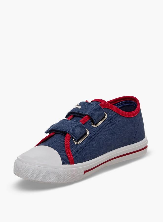 Marvel Heroes Boys Spider-Man Print Hook & Loop Ankle Sneakers - Image 4
