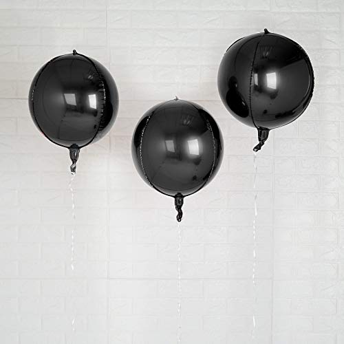 Lazybeee 18" inches Round Shape Party Decorative Foil Balloon for Boys Or Girls | Wedding Anniversary | Birthday Decoration (Pack of 10) - Image 3