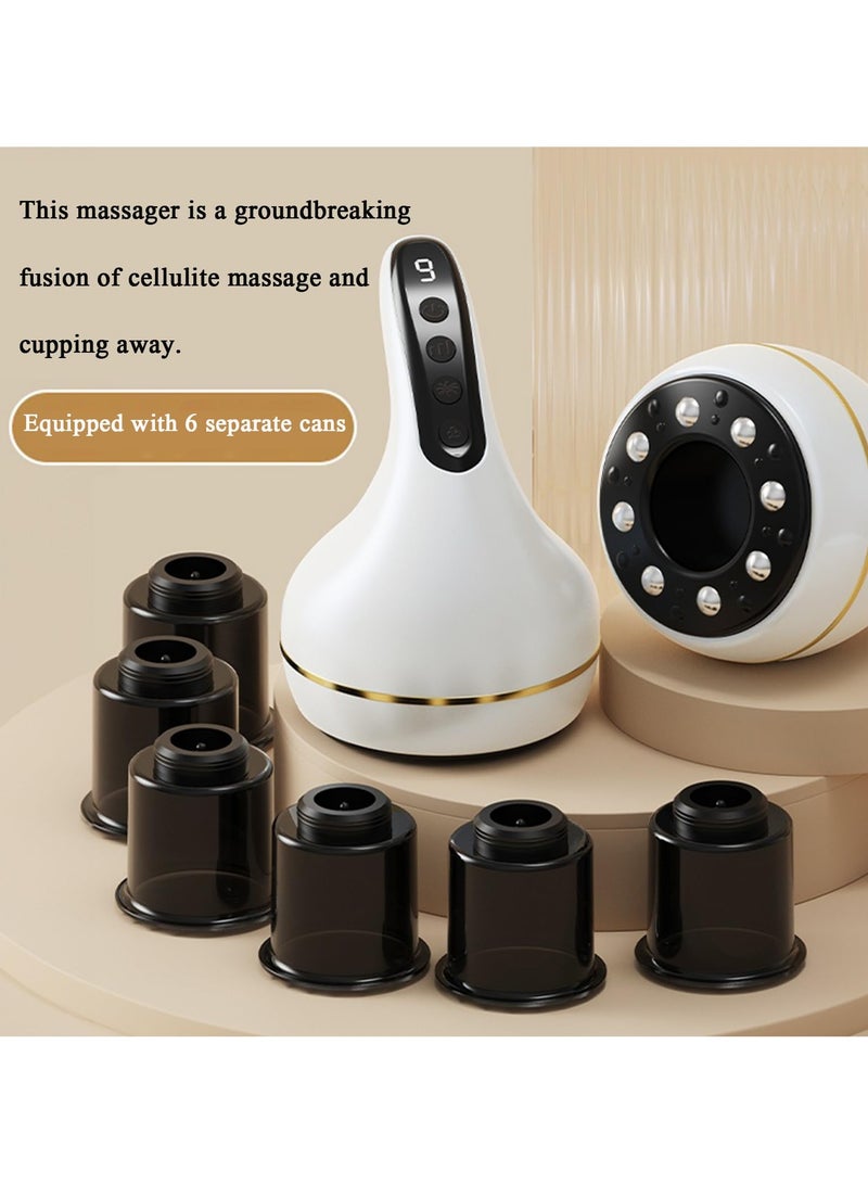 Electric Cupping Therapy Device with 9 Modes, Anti-Cellulite Massager for Deep Massage & Body Contouring - Image 2