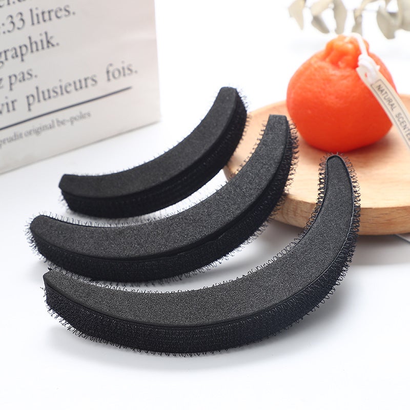 Generic Volume Hair Pad Clip-On Roots Booster Crescent three-piece set 