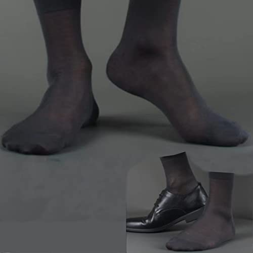 ZIJING TRY ON Disposable SOCKS PEDS FOOTIES DISPOSABLE NYLON SLIP ON SOCKS FOR GUEST WOMENS MENS BLACK NUDE COLOR set of 100 pair (black color) - Image 2