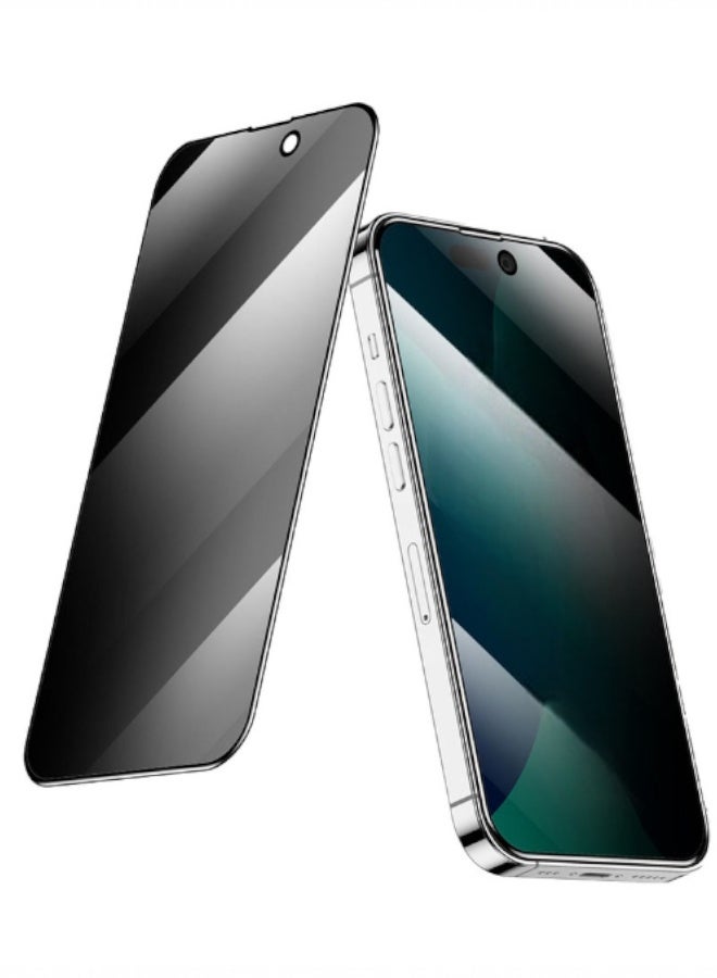 واقي شاشة مضاد للتجسس لـ آيفون 13 (iPhone 13) مضاد للتجسس لحماية الخصوصية (لقافة), حماية قصوى للشاشة من الخدوش والكسر - Image 1