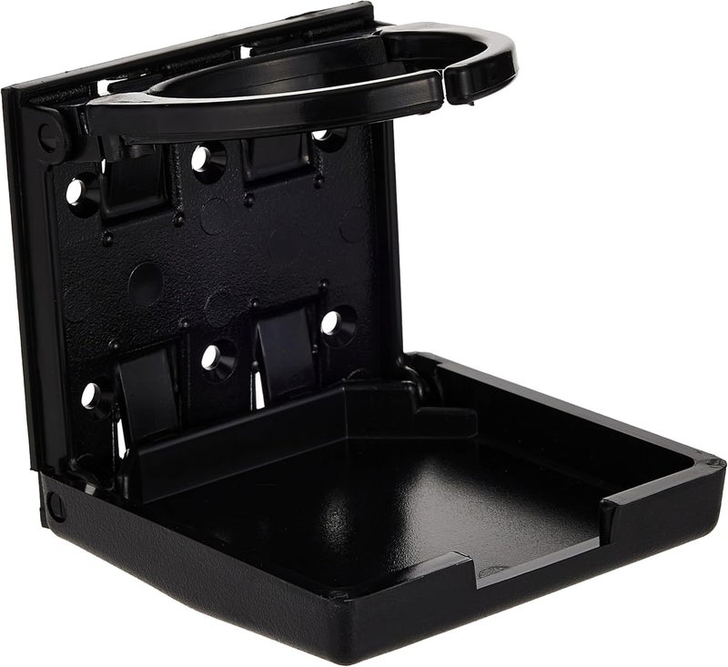 JR Products 45619 Black Adjustable Cup Holder for RVs, Boats, and Cars - Image 1