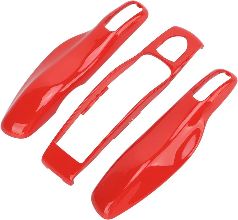 Key Fob Cover Shell Protector, ABS Replacement Case for Panamera 911 718 - Durable Wear , Easy Installation for Car Key Protection (Lava Orange) - Image 5