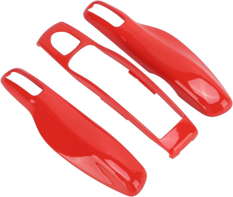 Key Fob Cover Shell Protector, ABS Replacement Case for Panamera 911 718 - Durable Wear , Easy Installation for Car Key Protection (Lava Orange) - Image 2
