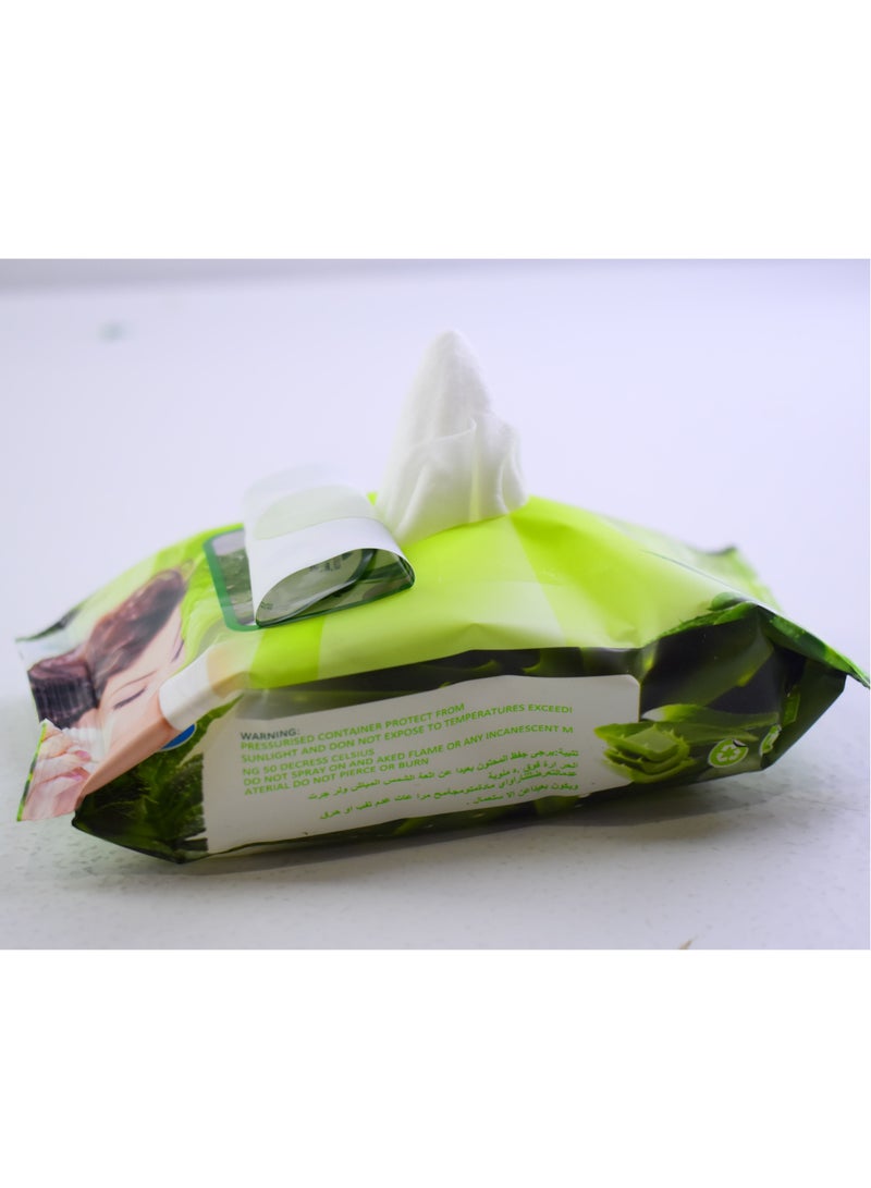 9 Pieces Loverob Facial Wipes With Alovera Smell - Image 2
