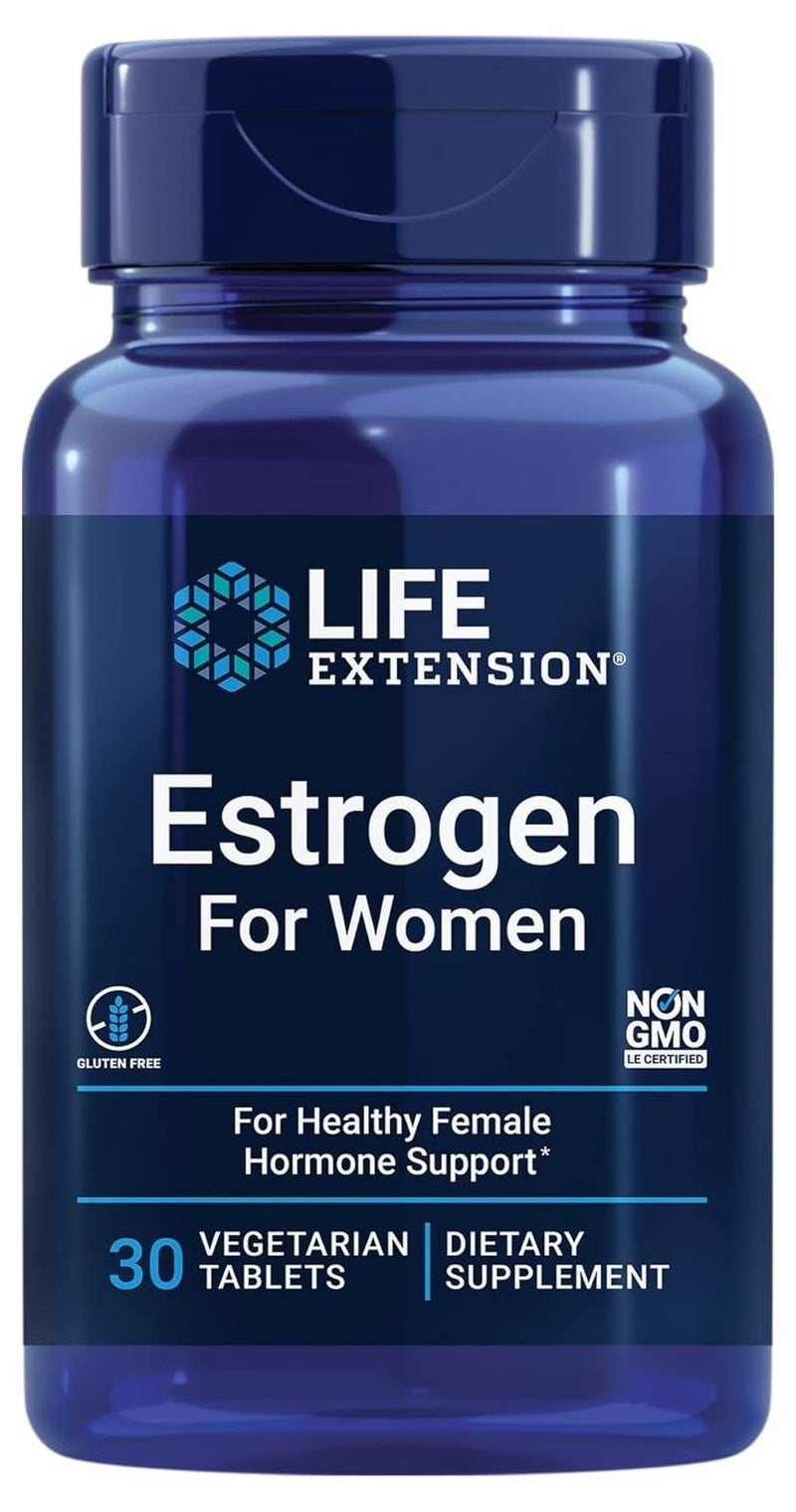 لايف إكستنشن إطالة عمر هرمون الاستروجين للنساء 30 قرصًا - Image 1
