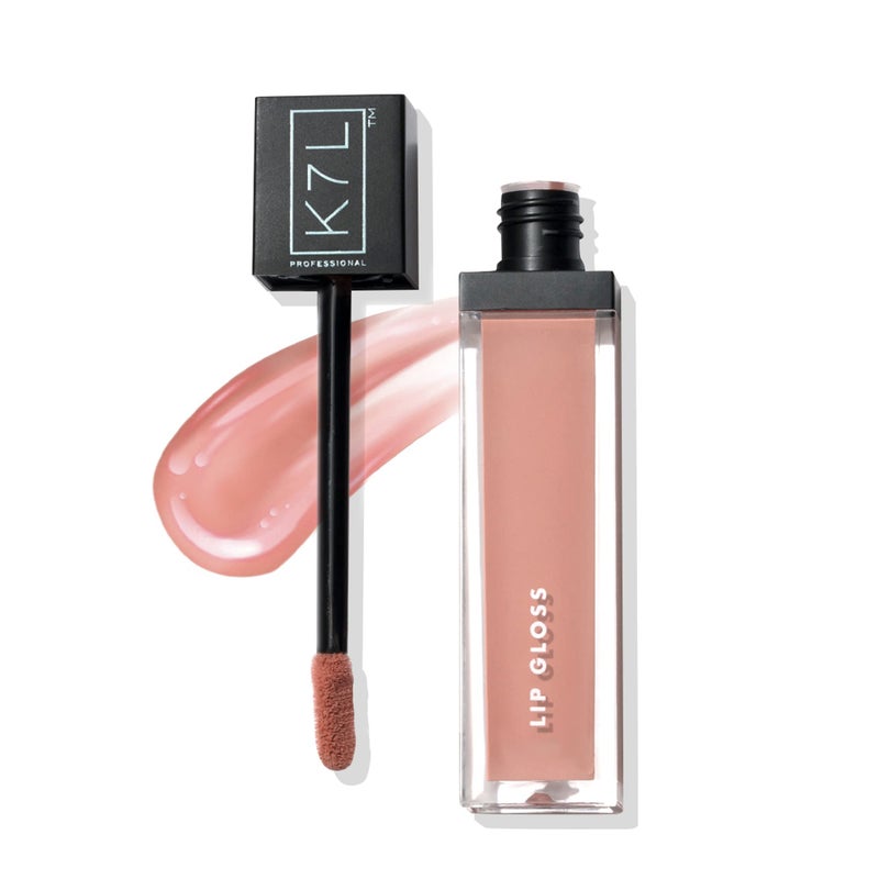 K7L Nude Pink Lip Gloss - Miel Au Lait - Image 2