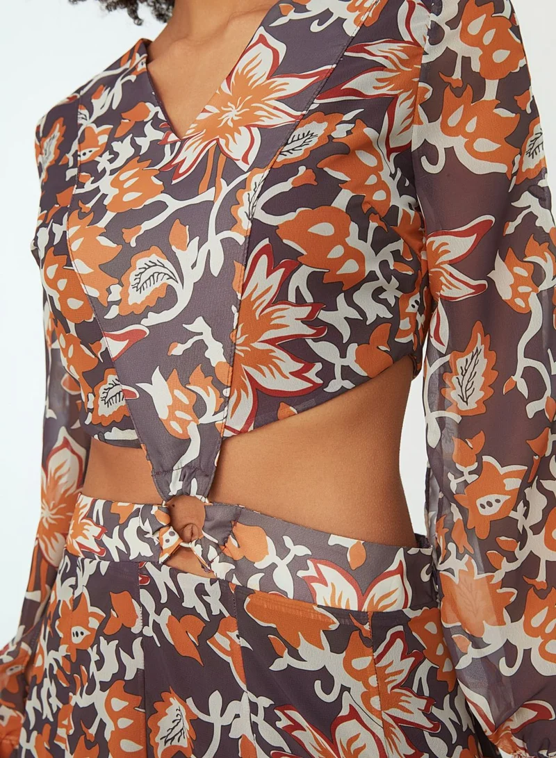 trendyol Floral Print Dress