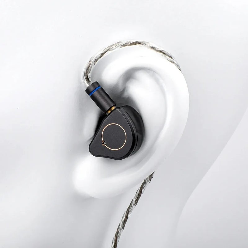 Linsoul Simgot SuperMix 4 Hybrid Drivers HiFi Earphone Wired with Oxygen-Free Copper Silver-Plated Cable 1DD+1BA+1Planar +1PZT - Image 5