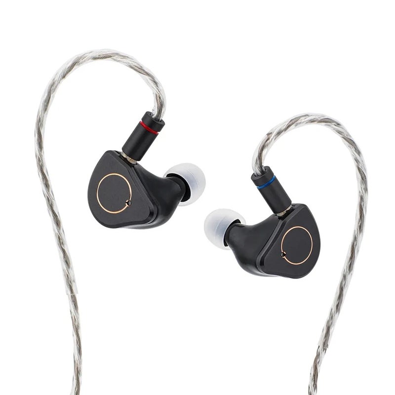 Linsoul Simgot SuperMix 4 Hybrid Drivers HiFi Earphone Wired with Oxygen-Free Copper Silver-Plated Cable 1DD+1BA+1Planar +1PZT - Image 4