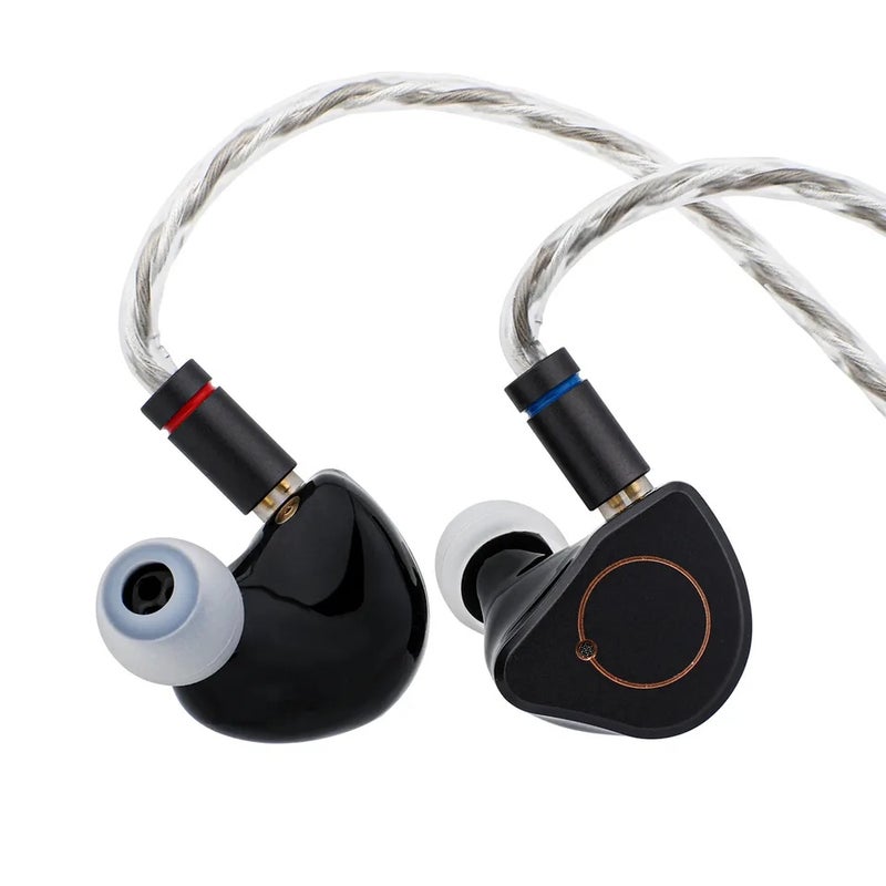 Linsoul Simgot SuperMix 4 Hybrid Drivers HiFi Earphone Wired with Oxygen-Free Copper Silver-Plated Cable 1DD+1BA+1Planar +1PZT - Image 1