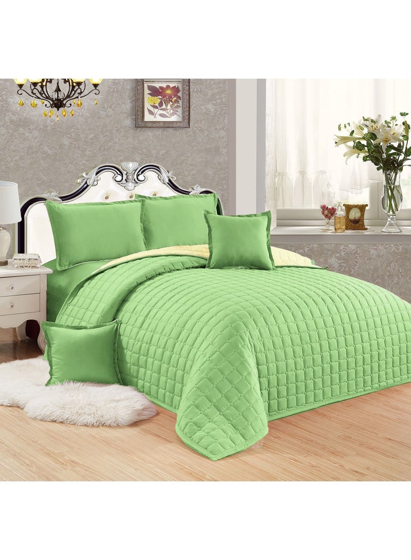 سليب نايت طقم لحاف سليب نايت 6 قطع مقاس كينج 220 × 240 سم طقم سرير مزدوج بوجهين قابل للانعكاس لجميع الفصول - Image 1