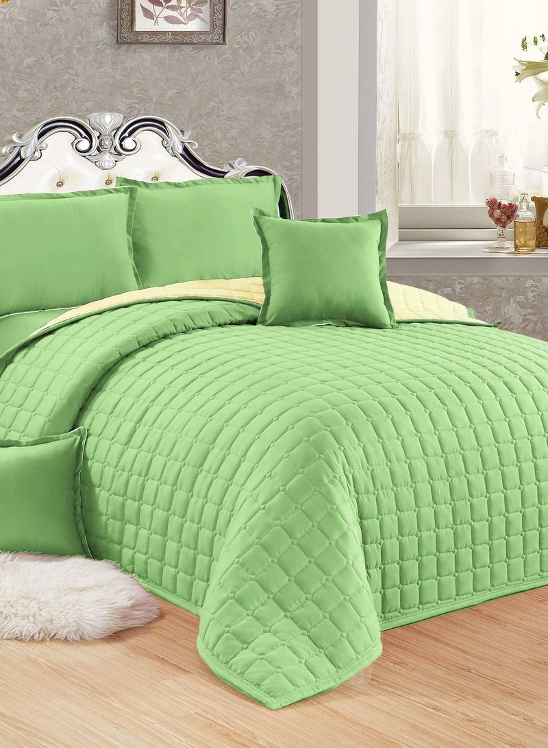 سليب نايت طقم لحاف سليب نايت 6 قطع مقاس كينج 220 × 240 سم طقم سرير مزدوج بوجهين قابل للانعكاس لجميع الفصول - Image 2