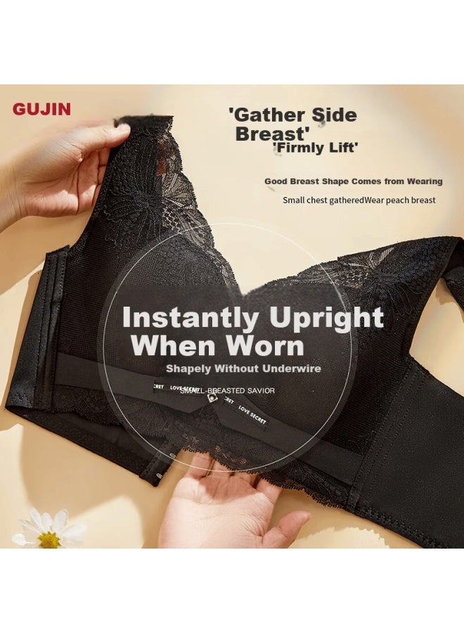Gujin Tech Temperature Gradient Wireless Adjustable Side Support Push-up Women's Bra