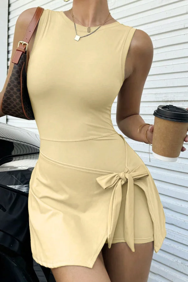 SVL SVL Play & Party Dress with Inner Shorts Lemon Sorbet
