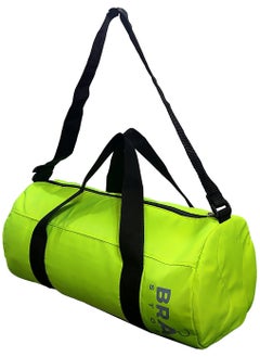 Brand Stores Canvas Large Duffle Gym Bag - Lemon Yellow  - Image 2