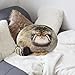 Maomoto Steppe Cat Plush Cat Stuffed Animal 18inch Pallas Cat Plush Pillow Cute Plushies for Girls Soft Plush Pillow Throw Pillow Doll Decoration Doll Gift for Kids Boys Party Christmas - Image 4