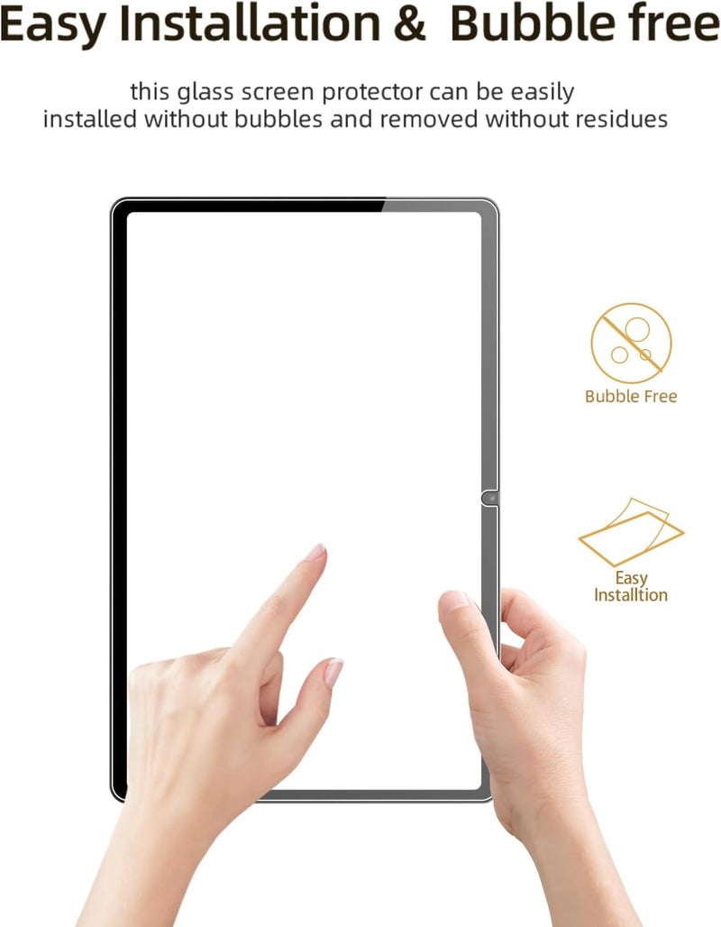 WUNIAK Screen Protector for Alldocube iPlay 70 Max Pro 13-inch, HD Scratch Resistant Tempered Glass Film for Alldocube iPlay 70 Max Pro Drop Protection,Touch Sensitive,Anti-Fingerprint,2 pack. - Image 3