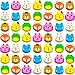 BHUCUTU 300 Pieces Mini Animal Erasers Assortment Kids Fun Tiny Novelty Pencil Bunny Erasers Bulk for Classroom Gift Rewards Party Favor Animal - Image 3