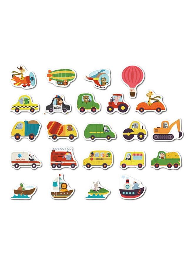 23-Piece Traffic Matching Puzzles - Image 3