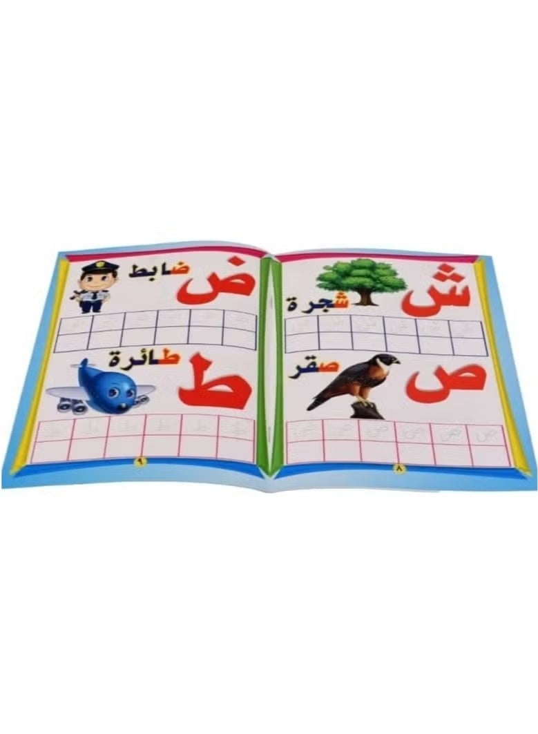 Set of4 books for teaching children - (letters and numbers) - educational and interactive books with a pen. - Image 4