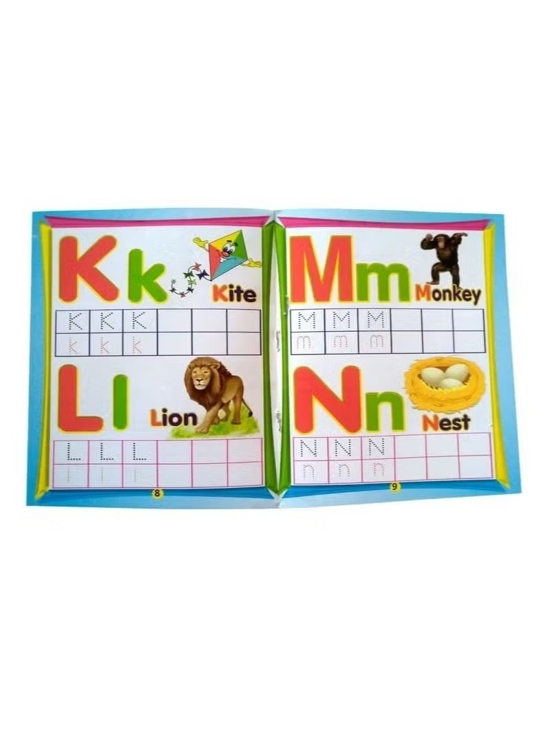 Set of4 books for teaching children - (letters and numbers) - educational and interactive books with a pen. - Image 2