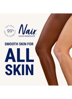 Nair Nair Sensitive Hair Remover Wax Ready Strips, Legs and Body Hair Removal Wax Strips, 40 Count  - Image 2