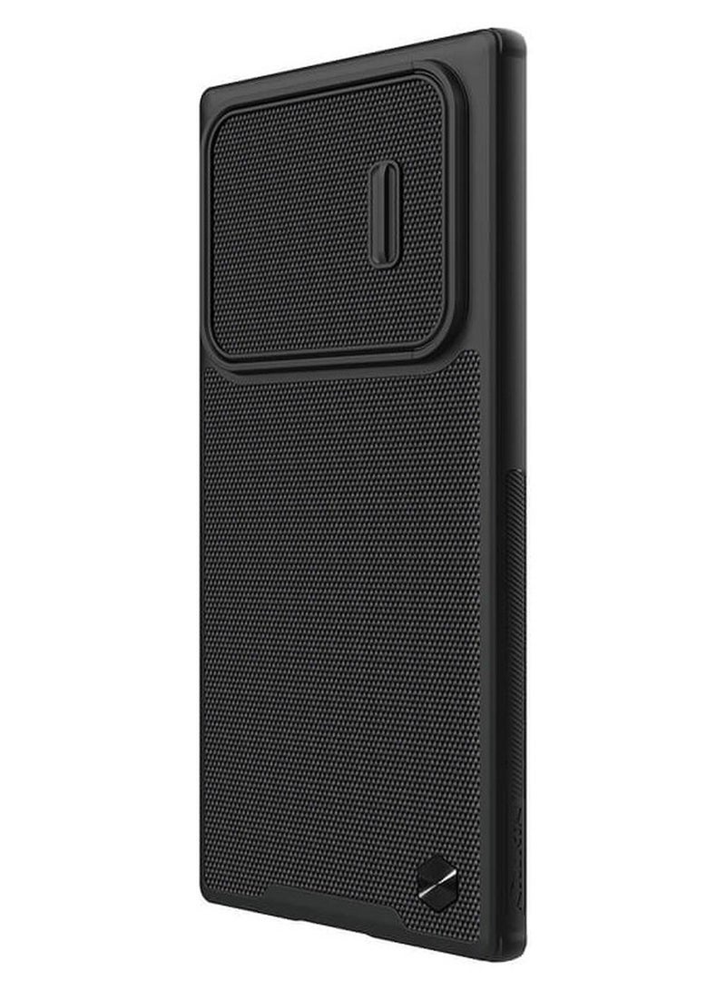 Nillkin Textured Case S Series Cover Case Designed For Samsung Galaxy S22 Ultra - Black - Image 1