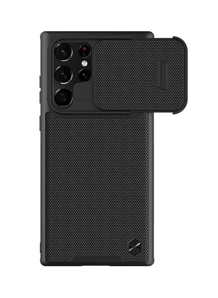 Nillkin Textured Case S Series Cover Case Designed For Samsung Galaxy S22 Ultra - Black - Image 2