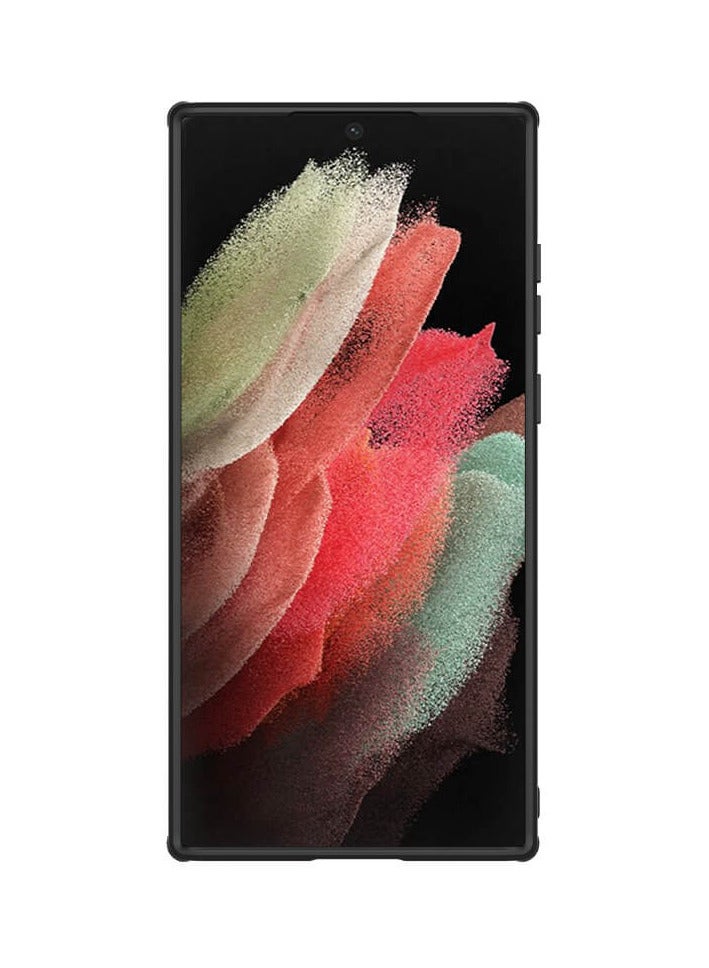 Nillkin Textured Case S Series Cover Case Designed For Samsung Galaxy S22 Ultra - Black - Image 4