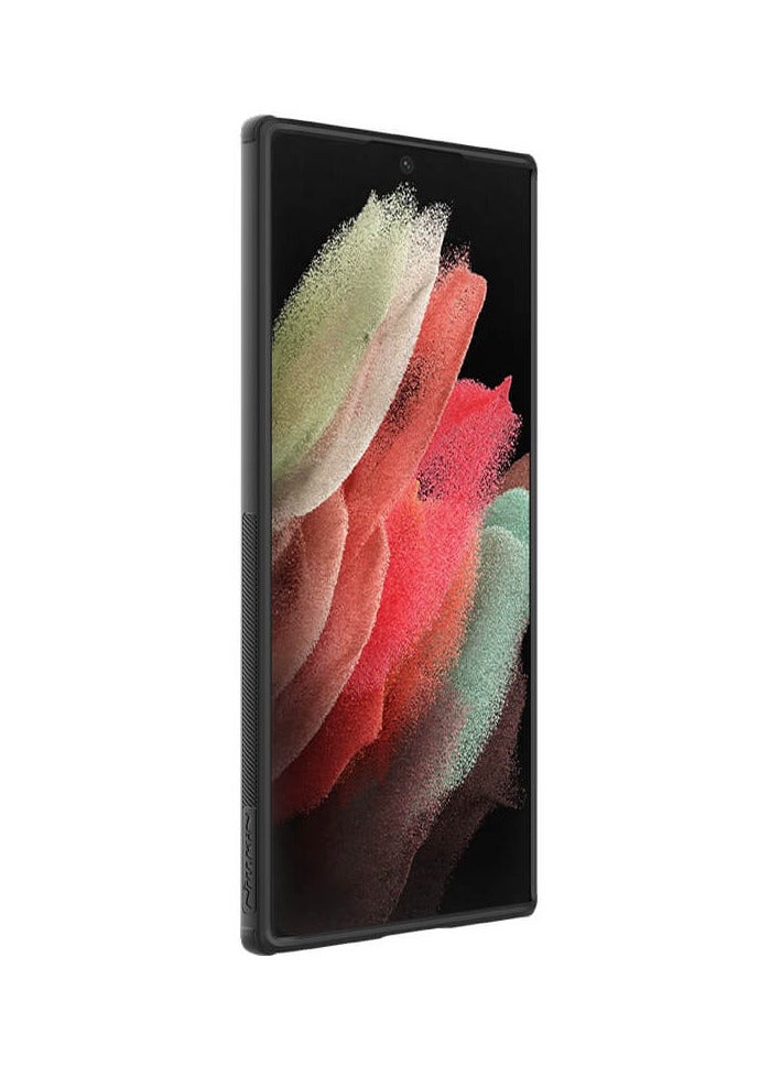Nillkin Textured Case S Series Cover Case Designed For Samsung Galaxy S22 Ultra - Black - Image 5