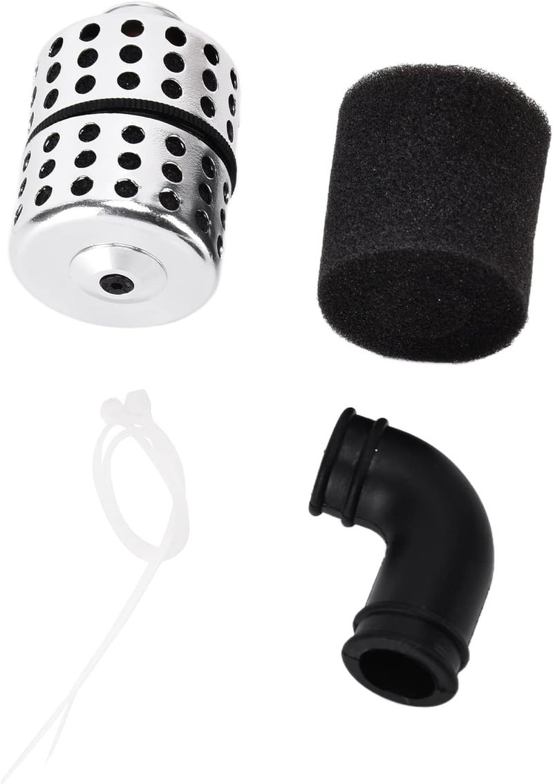 RC Air Filter Good Performance Install Easily Improve Speed Aluminum Capped Air Filter for 1/8 Nitro Power Engine - Image 3
