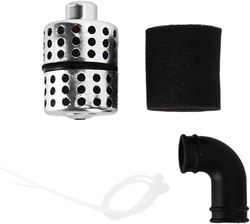 RC Air Filter Good Performance Install Easily Improve Speed Aluminum Capped Air Filter for 1/8 Nitro Power Engine - Image 1