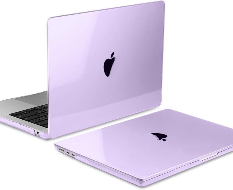 Moca Case Compatible with MacBook Air 15 inch M4 2025 2024 2023 Release A3241 M3 A3114 M2 A2941 Liquid Retina Display, Plastic Hard Shell Case + Keyboard Cover (Lilac) - Image 5
