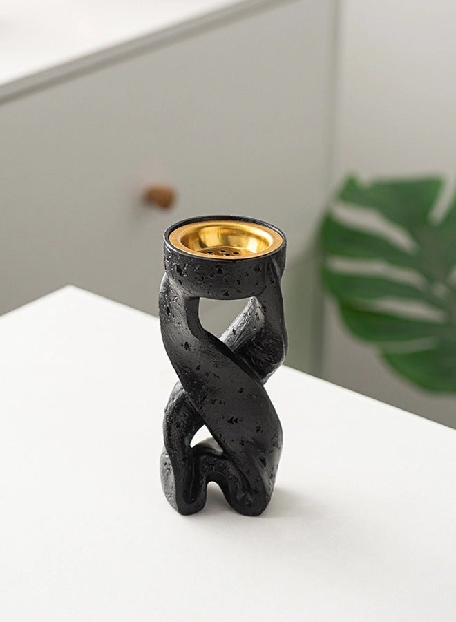 ShebSheb Resin Incense Burner(Mabkhara),Artistic Bukhoor Incense Holders 16.5x7 x7 cm - Image 2