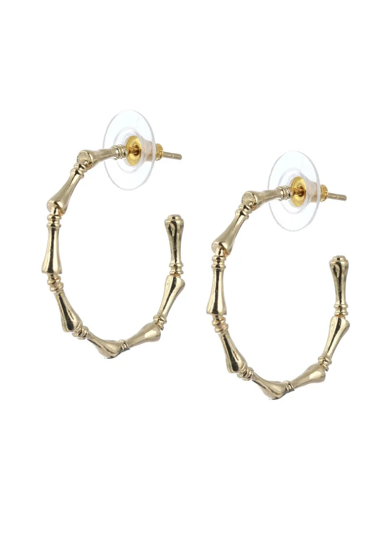 برياسي Contemporary Half Hoop Earrings