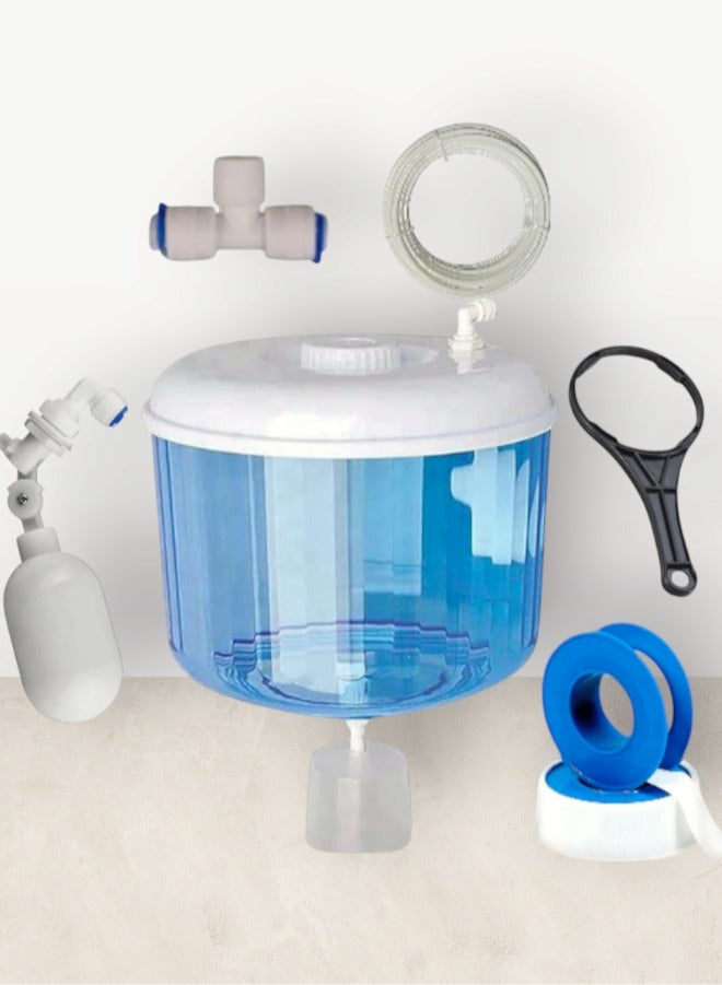 قارورة مياه توصيل مباشر + خرطوم 5 متر + جميع المشتملات المحتملة أثناء التركيب - Image 1