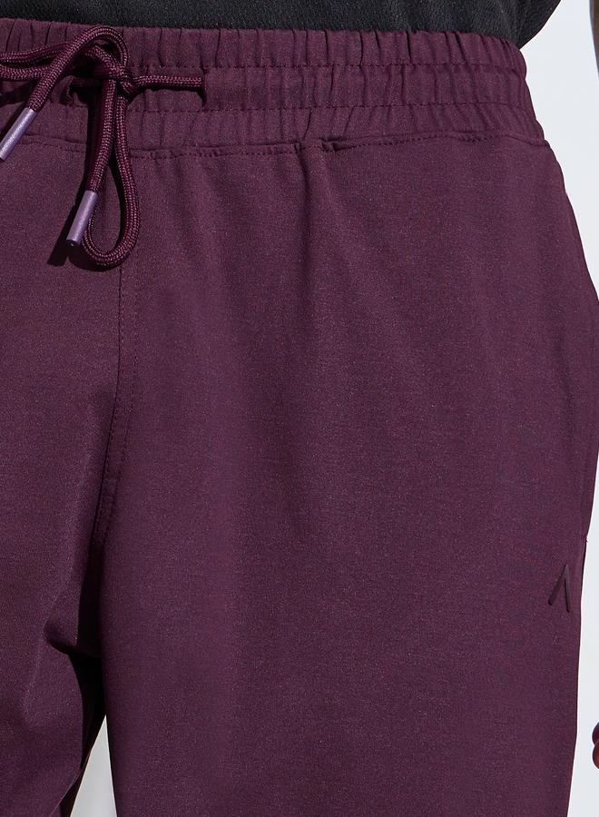 Styli Purple Solid Performance Track Pants - Image 4